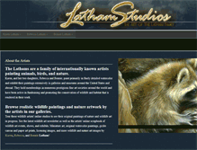 Tablet Screenshot of lathamstudios.com